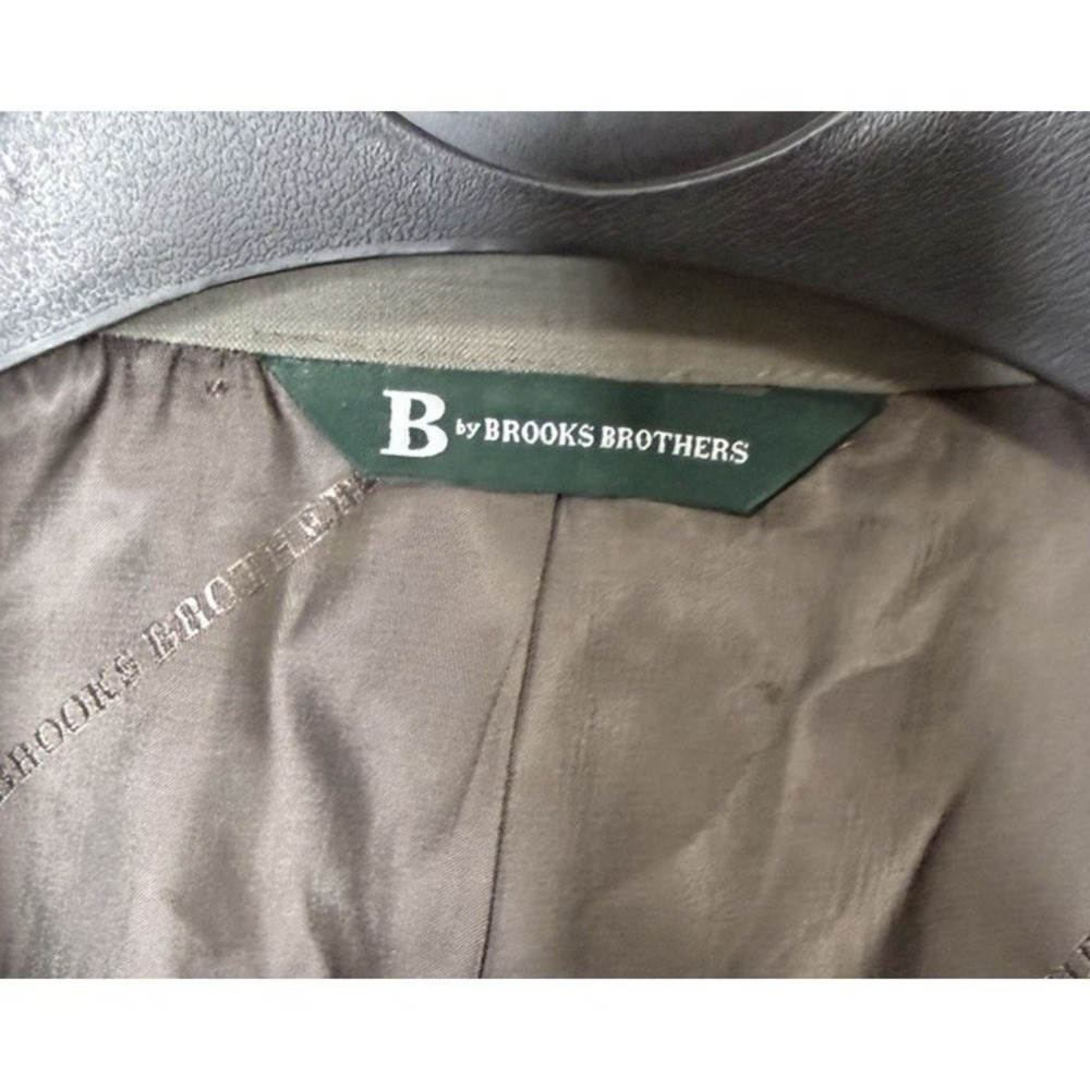 B by BROOKS BROTHERS Tan Beige 48L 38X30 Blazer Pants Classic - Picture 5 of 14